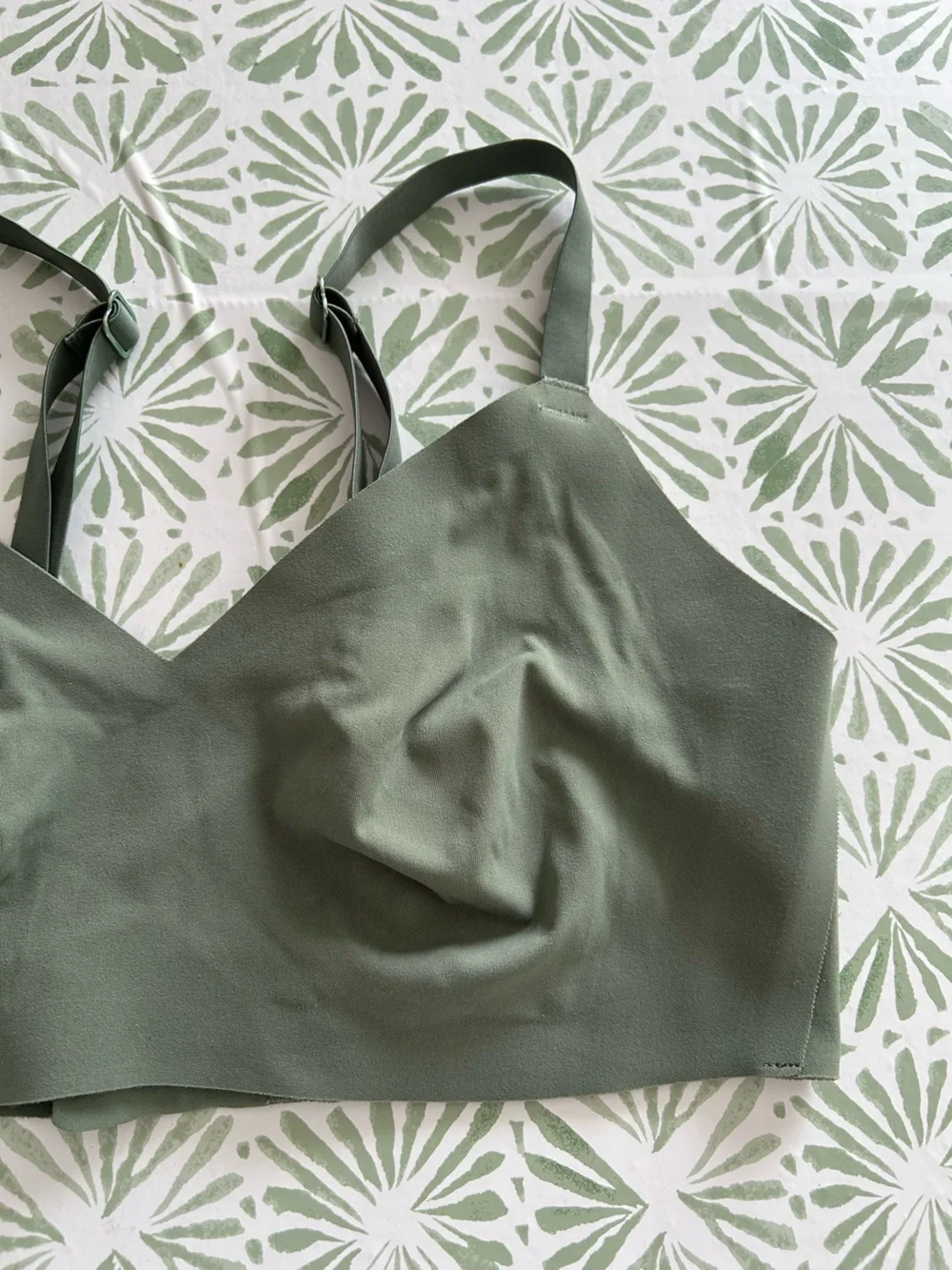 aerie feel good Green Wireless Bralette